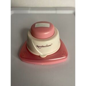 Recollections Pink Triangle Paper Craft Punch Tool
